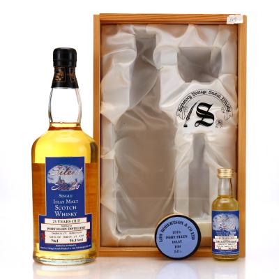 Port Ellen 1975 Signatory Vintage 23 Year Old Silent Stills Gift Pack
