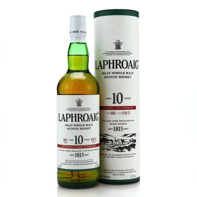 Laphroaig 10 Year Old Cask Strength Batch #005