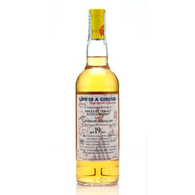 Laphroaig 1995 High Spirits 19 Year Old / Life is a Circus