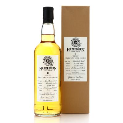 Hazelburn 2002 Springbank Society 11 Year Old / Fresh Bourbon Barrel