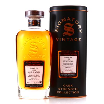 Clynelish 1990 Signatory Vintage 32 Year Old Cask Strength