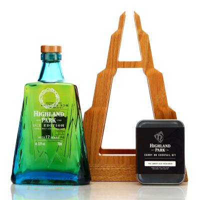 Highland Park Ice Edition 17 Year Old / Includes Carry On Cocktail Kit