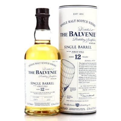 Balvenie 12 Year Old First Fill Single Barrel #22071