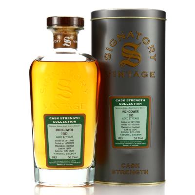 Inchgower 1980 Signatory Vintage 27 Year Old