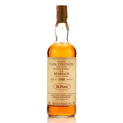 Benriach 1980 Gordon and MacPhail Original 'Cask'