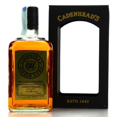 Cameronbridge 1984 Cadenhead's 34 Year Old