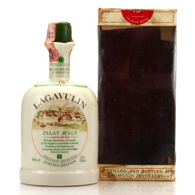 Lagavulin 15 Year Old White Horse Decanter 1980s / Collection Only