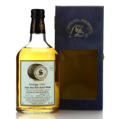 Caol Ila 1981 Signatory Vintage 21 Year Old