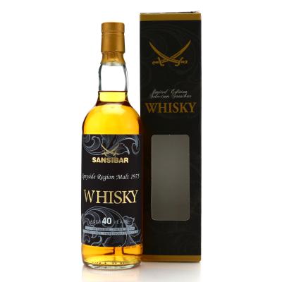 Speyside Single Malt 1975 Sansibar 40 Year Old