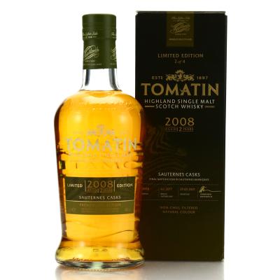 Tomatin 2008 Sauternes Casks 12 Year Old / French Collection #2