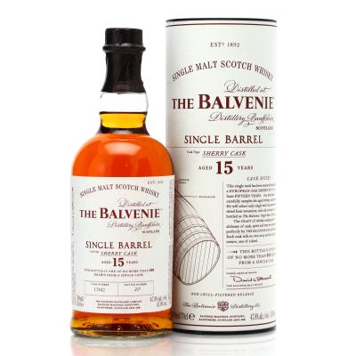 Balvenie 15 Year Old Sherry Cask Single Barrel #13942