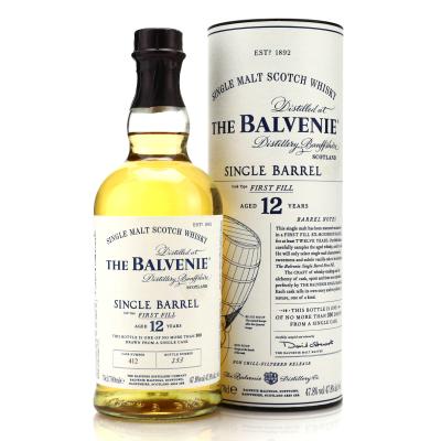 Balvenie 12 Year Old First Fill Single Barrel #412