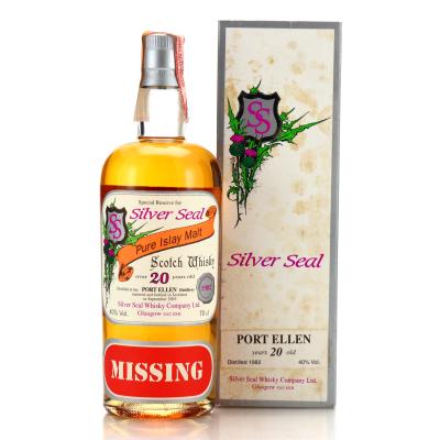 Port Ellen 1982 Silver Seal 20 Year Old