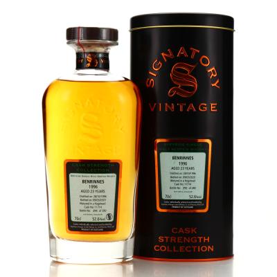 Benrinnes 1996 Signatory Vintage 23 Year Old Cask Strength