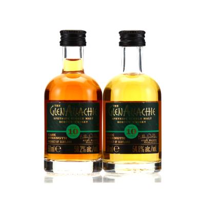 Glenallachie 10 Year Old Miniature x 2