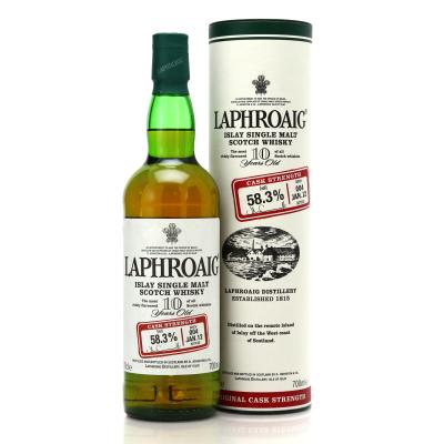 Laphroaig 10 Year Old Cask Strength Batch #004