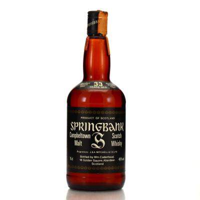 Springbank 1951 Cadenhead's 33 Year Old