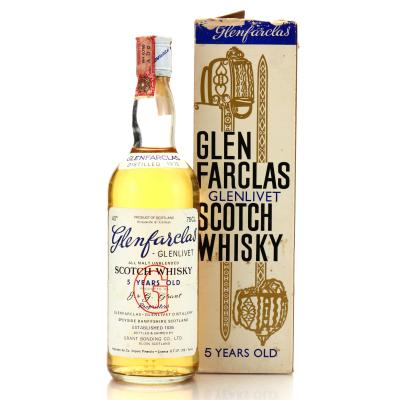 Glenfarclas 1972 Grant Bonding Co 5 Year Old / Co. Pinerolo Import