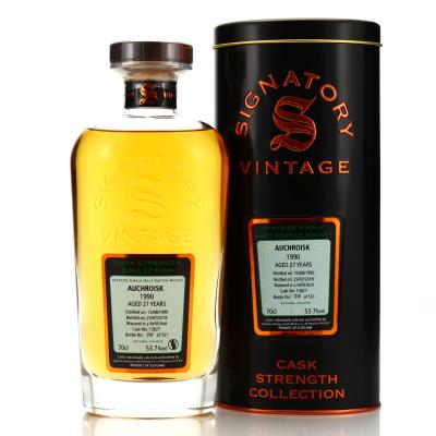 Auchroisk 1990 Signatory Vintage 27 Year Old Cask Strength