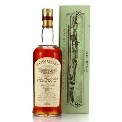 Bowmore 1972 Single Sherry Cask 21 Year Old