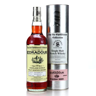 Edradour 2009 Signatory Vintage 10 Year Old 