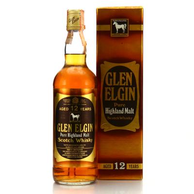 Glen Elgin 12 Year Old White Horse 1980s