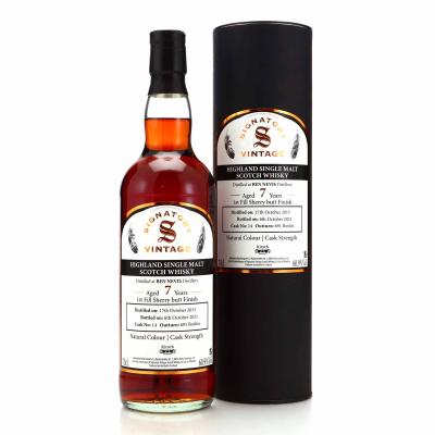 Ben Nevis 2013 Signatory Vintage 7 Year Old / Kirsch Import