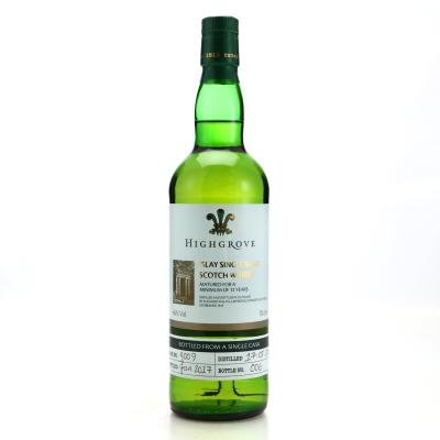 Laphroaig 2004 Highgrove 12 Year Old Single Cask #3009