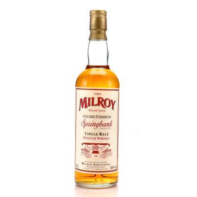 *Springbank 30 Year Old Milroy Selection Golden Strength / Original Release