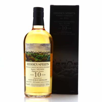 Glen Moray 2012 Hidden Spirits 10 Year Old 