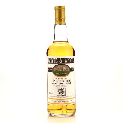 Dallas Dhu 1974 Whyte and Whyte 18 Year Old