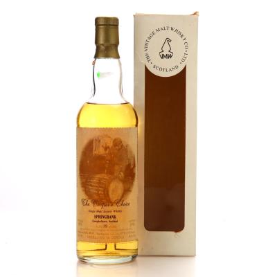 Springbank 1975 Cooper's Choice 19 Year Old / VA.MA Import