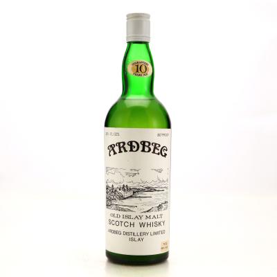 *Ardbeg Guaranteed 10 Year Old 80 Proof 1970s