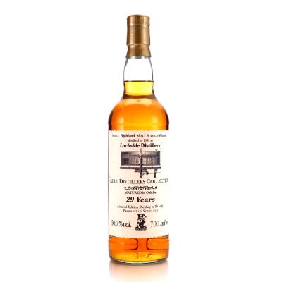 Lochside 1981 Jack Wiebers 29 Year Old Auld Distillers Collection