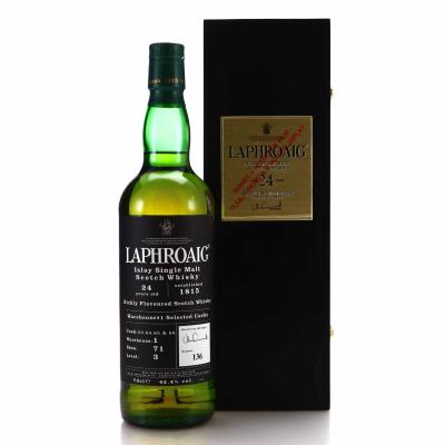 Laphroaig 24 Year Old Warehouse #1 Selected Casks