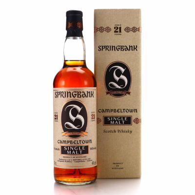 Springbank 21 Year Old 1998 Release / Hanseatische Import