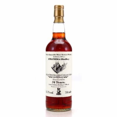 Strathisla 1969 Jack Wiebers 34 Year Old Auld Distillers Collection