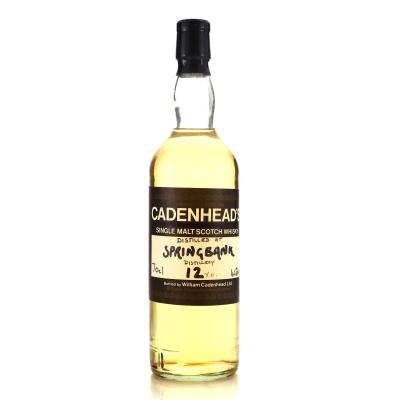 Springbank 12 Year Old Cadenhead's Sample 1990s