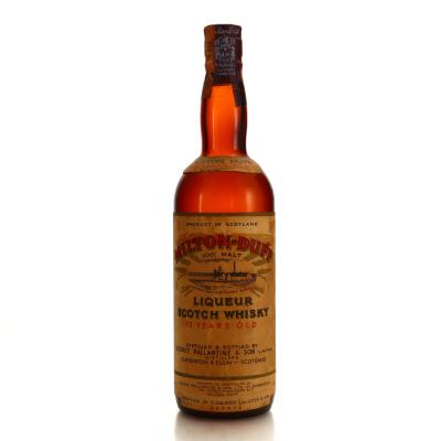 Miltonduff 13 Year Old Liqueur Scotch 1950s-60s / Salengo Import