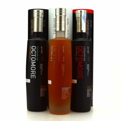 Octomore 7.1, 7.2 & 7.3 3 x 70cl