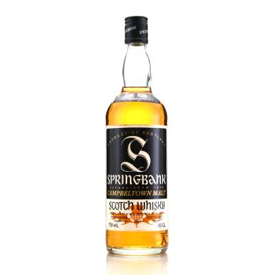 Springbank 12 Year Old 1980s