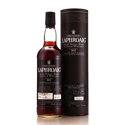 Laphroaig 1980 Sherry Casks 27 Year Old / Friends of Laphroaig Edition