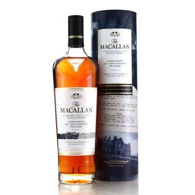 Macallan James Bond 60th Anniversary Release / Decade 6