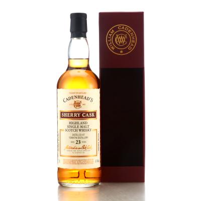 Tomatin 1994 Cadenhead's 23 Year Old Sherry Cask