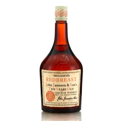 John Jameson & Son's Redbreast 10 Year Old circa 1970s / Gilbey's