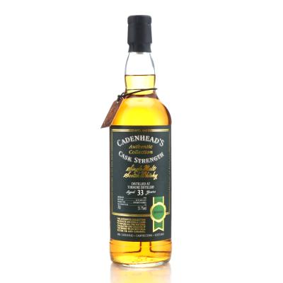 Tormore 1984 Cadenhead's 33 Year Old