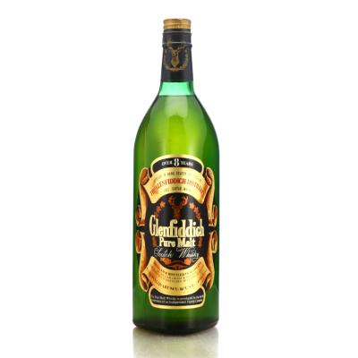 Glenfiddich 8 Year Old Pure Malt Quart 1970s