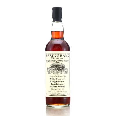 Springbank 1995 Private Cask 15 Year Old