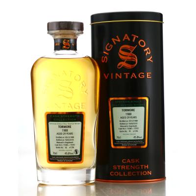 Tormore 1988 Signatory Vintage 29 Year Old Cask Strength