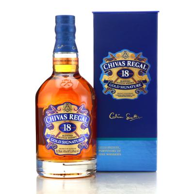Chivas Regal 18 Year Old Gold Signature